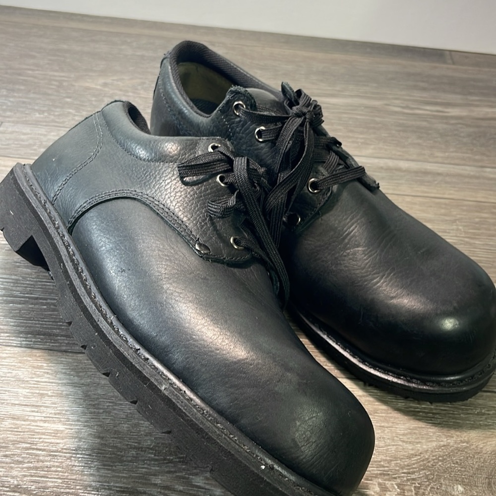 Lehigh mens safety work leather shoes  size 10.5 - Picture 9 of 9